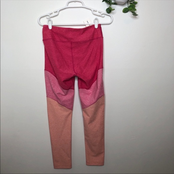 Outdoor Voices 7/8 Spring Pink Tri Tone Leggings - Picture 5 of 7